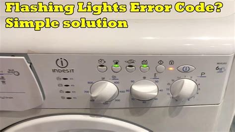 indesit iwc 6105 lights flashing|indesit washing machine 6105 manual.